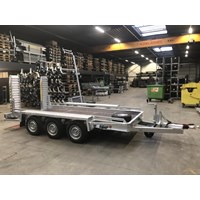 Machine trailer 3,50m x 1,60m